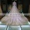 2017 ployester tulle custom a line bridal lace wedding dress