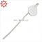 Discount price zinc alloy engraved bookmark with pendant