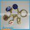 Branding Logo Sport Competition Memento Bike Metal Bicycle Keychain