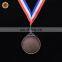 Wr Customized Metal Sports Medal for Award Wholesale Bronze Tennis Medal with Quality Ribbon