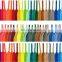 Cheap 100% polyester flat colorful casual shoe lace