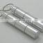 3 Compartments Pill Case Dispenser Aluminum Alloy Waterproof Tube Box Keychain Pill Holders