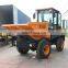 3ton big sale site dumper, dumper with 180 degree turning bucket, four wheel drive site dumper