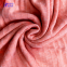 Loop gagt knitting thermal knit fabric knitted rib poly spandex knit fabric for garments