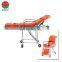 First - aid ambulance medical devices adjustable folding wheel chairs for stair wheelchair stretcher