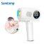 MINI portable hair removal device operating  at home