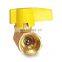Kitchen Helium Co2 Alu. Handle  Forging Quick Release Brass Gas Cock Ball Valve Regulator