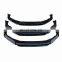 4 pcs carbon fiber  front  lip splitter for Accord 2018-2020 front shovel