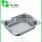 Manufacturer European stainless steel square serving gn pan