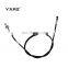 China cable manufacturer universal black color outer casing housing CB125 motorcycle front hand brake cable
