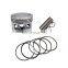 Hot sale metal aluminum alloy engine part cylinder block piston kit motorcycle BAJAJ 100