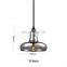 Modern Smoke Gray Glass Pendant Light E27 Restaurant Decorative Lamps
