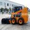 china bucket loader with 27x8.5-15 skid steer tires