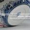 Antique Qing QianLong Mark Chinese White And Blue Porcelain Dragon Design Fish Bowl