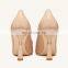 Ladies high heels handmade design pumps sandals shoes women footwear shoe