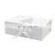 Custom decorative paper cardboard white Christmas gift boxes with magnetic lids