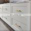 White shaker door panel US standard cabinets kitchen