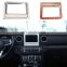 For Jeep JL for wrangler accessories 2018+ JL GPS Navigation Panel Frame Trim Cover