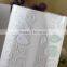 Shimmer Silver and Glitter Printing Card with Pocket Fold