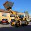 2000kgs pay loading weight 4x4 Articulated wheel loader with glass fork  for sale