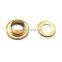 9mm Gold Grommet Metal Round Eyelets For Clothes