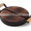 TRIONFO cast iron saute pan with lid