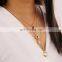 Womens Gold Multi-Layer Necklace Female Personality Retro Creative Clavicle Chain Thin Chains NecklacesN707
