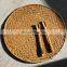 Vietnam Cheap Set of 2 Table Mat Hand Woven Seagrass Placemat Eco friendly Natural Weave wall decor basket