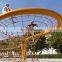 kids outdoor playground outdoor rope swing bridge climbing net