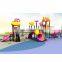 Plastic amusement school children commercial outdoor playground equipment