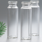 Scientific research laboratory transparent headspace bottle multi-gauge glass clamp mouth sampling bottle with gas and liquid chromatography thread flat headspace bottle