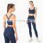 Spot Stock Christmas Red Two Pcs Yoga Set OEM Women Workout Sets