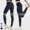 Ribbed Legging Custom Push Up Tights Running Workout Gym Fitness Pants Women High Elastic V-Shape Waist Butt Lift Yoga Leggings