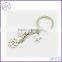 high grade polished metal enamel cloisonne keychains for handbags