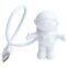 Mini USB Astronaut Adjustable Brightness Keyboard Night Light for Children Gift