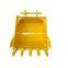 Hot Sales High Standard Hitachi ZX350 Crusher Bucket With Teeth for 30 Ton Excavator for Construction Industry
