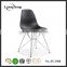 High quality clear chair with stainless steel frame