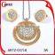 European Fashion Jewellery Gold Plated Fashion And Costume Jewelry Set