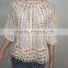 2016 ladies hot/embroidery cotton lace fabric for summers coat/T-shirt