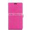 Cheap Silk line flip Leather cover case for vivo v1