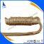Polyester double braided rope dock rope with 300mm length splice eye