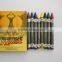 8 colors non toxic wax crayon with promotion packing & magic crayon