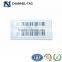 Channel dr 58khz label sticker for cosmetic