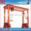 Rubber tyre gantry crane for lifting containers