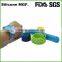 Colorful Silicone Wrist slap band custom promotional silicone bracelets