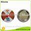 Factory direct selling button badge wholesa print badge and custom pin badge