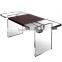 factory supply customized acrylic dining table acrylic board chair