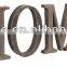 Antique 9 inch height solid wood letters for home decor