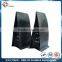 Aluminum Foil Matte Flat Bottom Bag With Tear