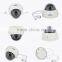 1080P ip camera dome indoor outdoor poe network IPC with Waterproof 1K10 Vandal-Proof Casing